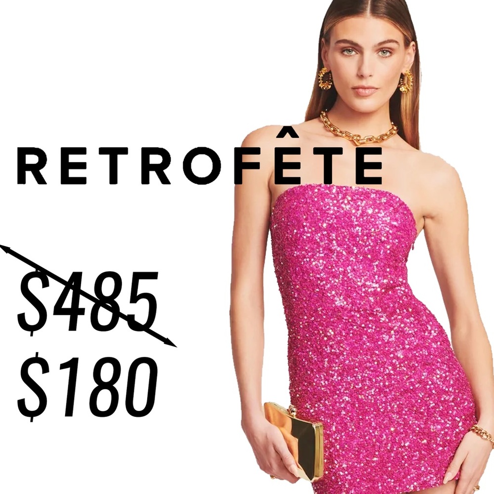 💕 RETROFÊTE HEATHER SEQUIN DRESS💕